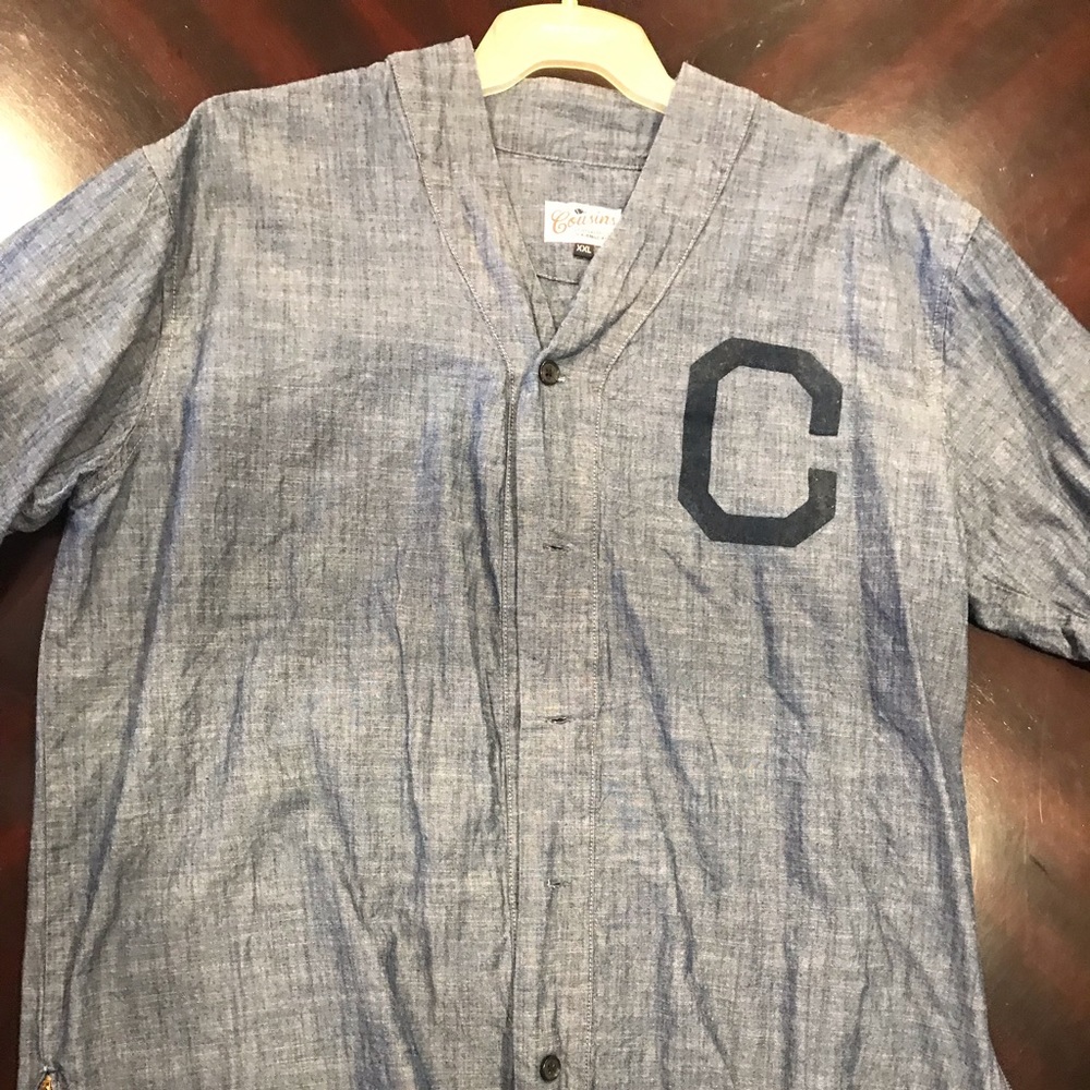 Cousins Brand Baseball Jersey with custom zippers
